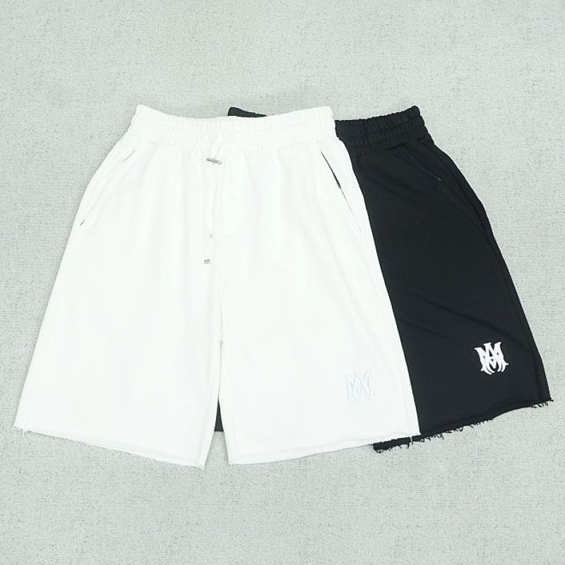 158 C389165 AMIRI 刺绣骨头logo破坏下摆拉链口袋毛圈