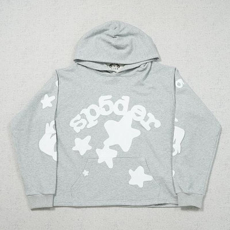 Sp5der 555555 Wed yellow star Hoodie