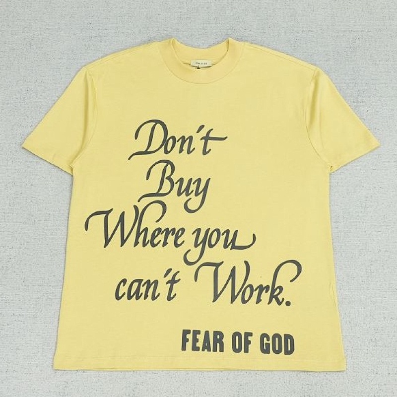 FEAR OF GOD tee