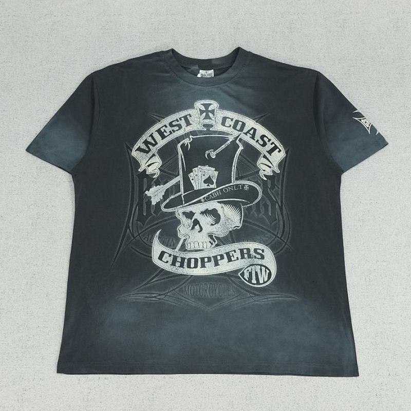 25SS West Coast Choppers Skull vint