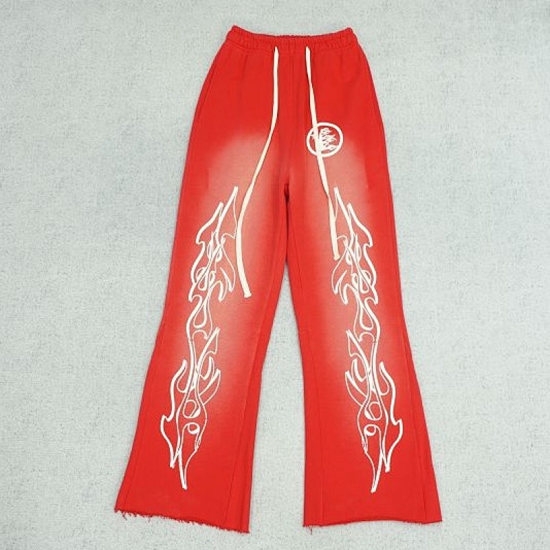 Hellstar Studios Red Flare pants