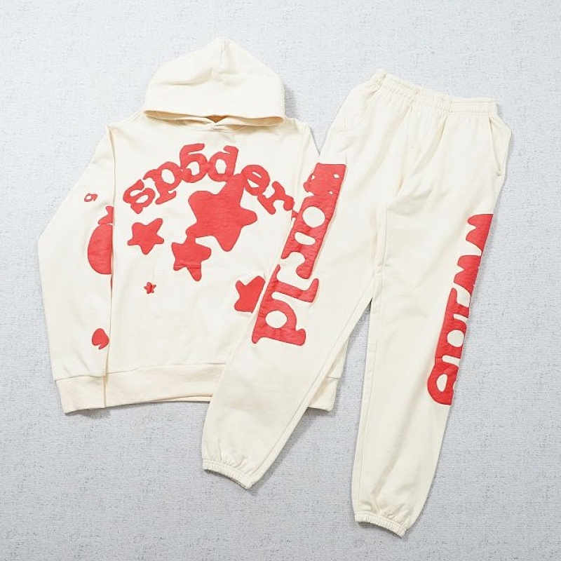 +198 Sp5der 555555 Zip Up Hoodie