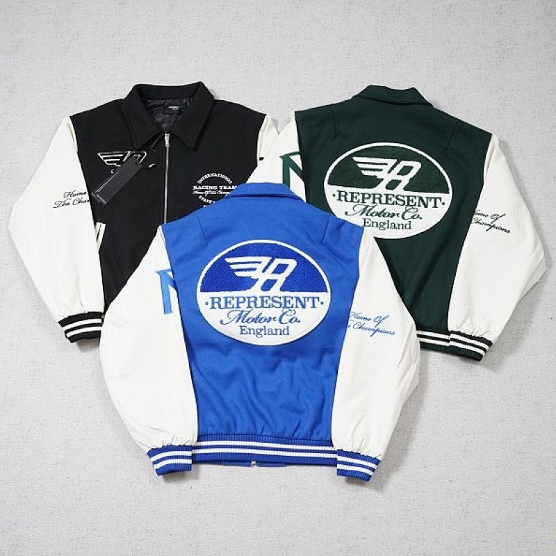 REPRESENT RACING TEAM VARSITY JACKET