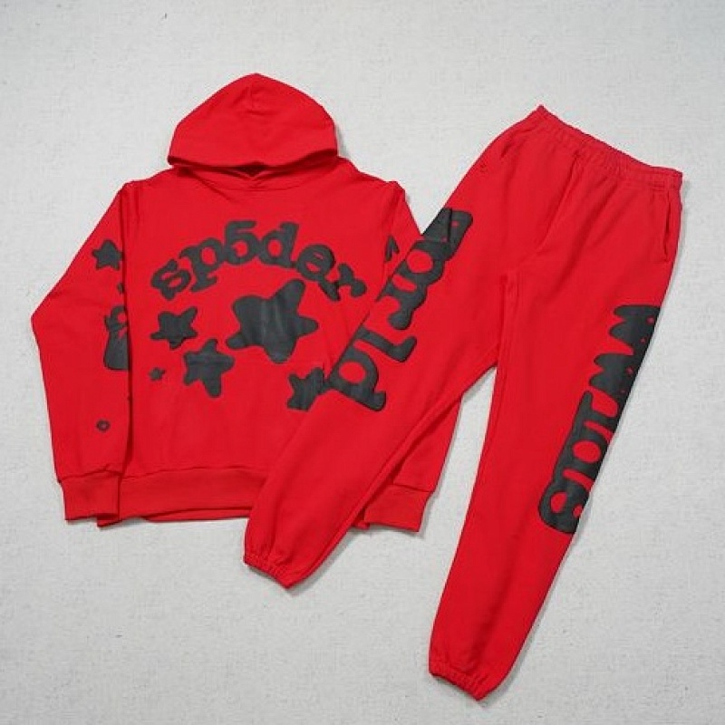 Sp5der 555555 Wed yellow star Hoodie