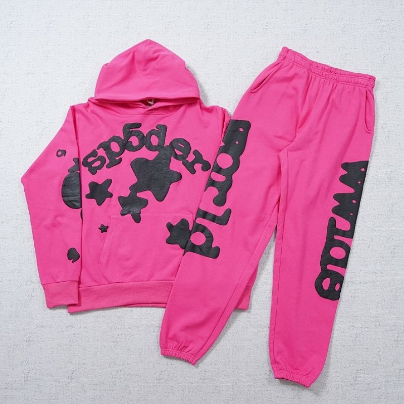 +198 Sp5der 555555 Zip Up Hoodie