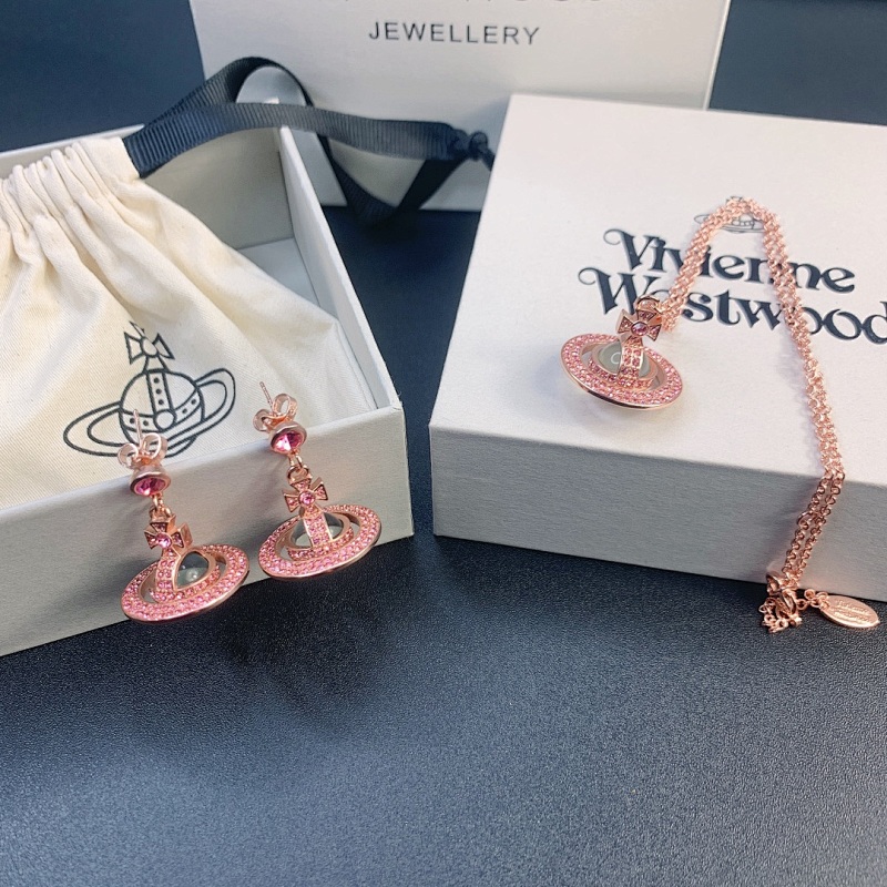 Pink Diamond Solid Saturn Set