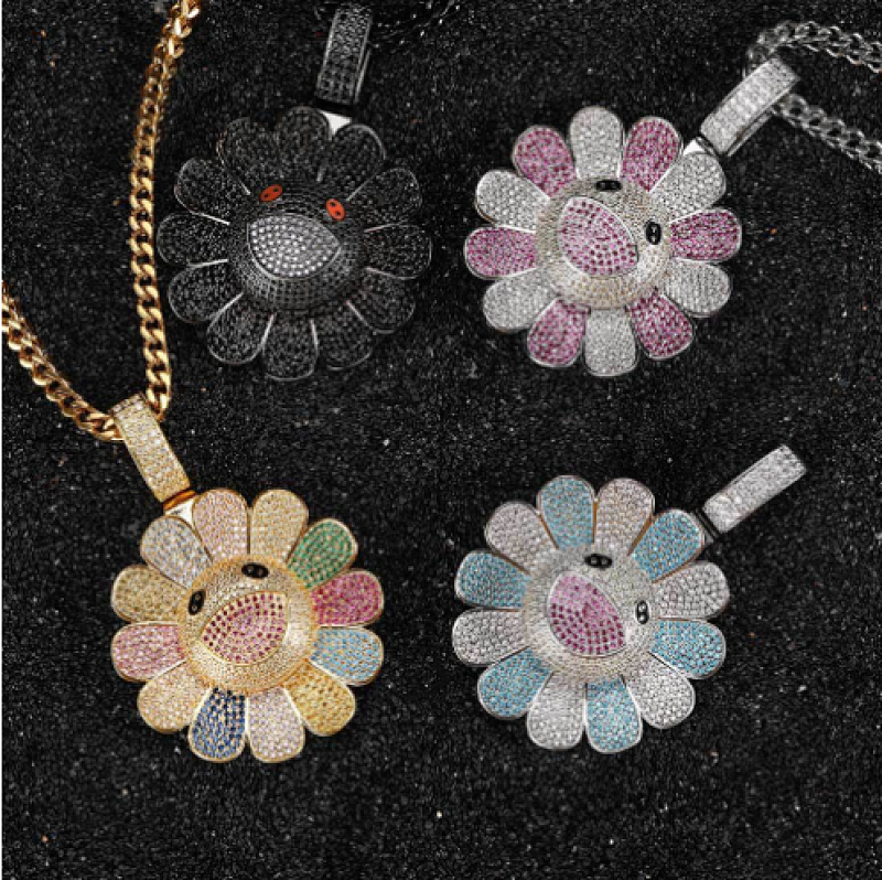 Sunflower pendent