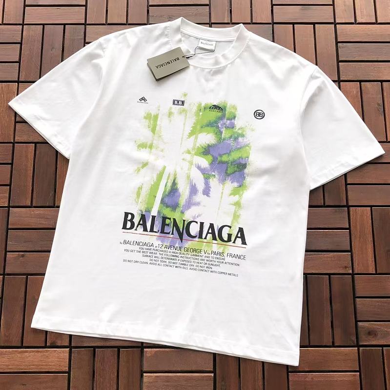 BALENCIAGA T-SHIRT 55060729 (im 185CM 80KG iwear size S in the photo)