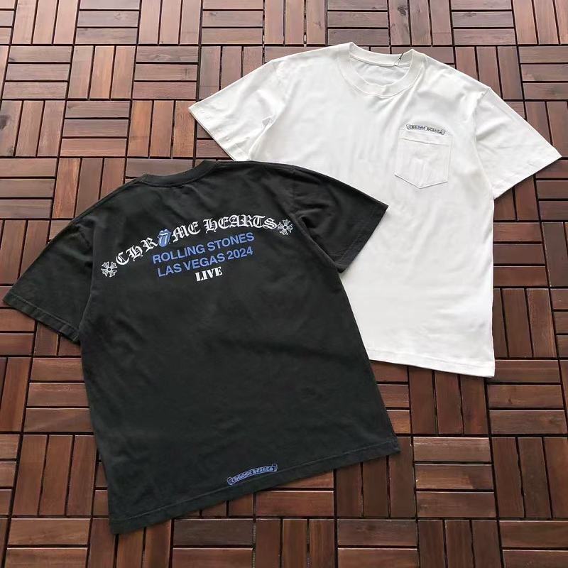 CHROME HEARTS T-SHIRT 55051752 (im 185CM 70KG iwear size M in the photo)