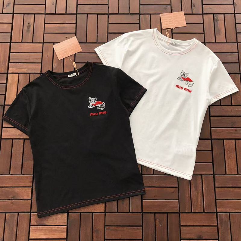 MIU MIU T-SHIRT WOMAN 66012706