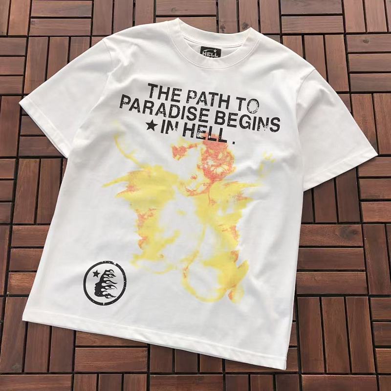 HELLSTAR T-SHIRT 77011685 (im 176CM 58KG iwear size M in the photo)