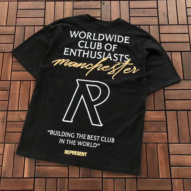 REPRESENT T-SHIRT 66062901 (im 185CM 70KG iwear size L in the photo)