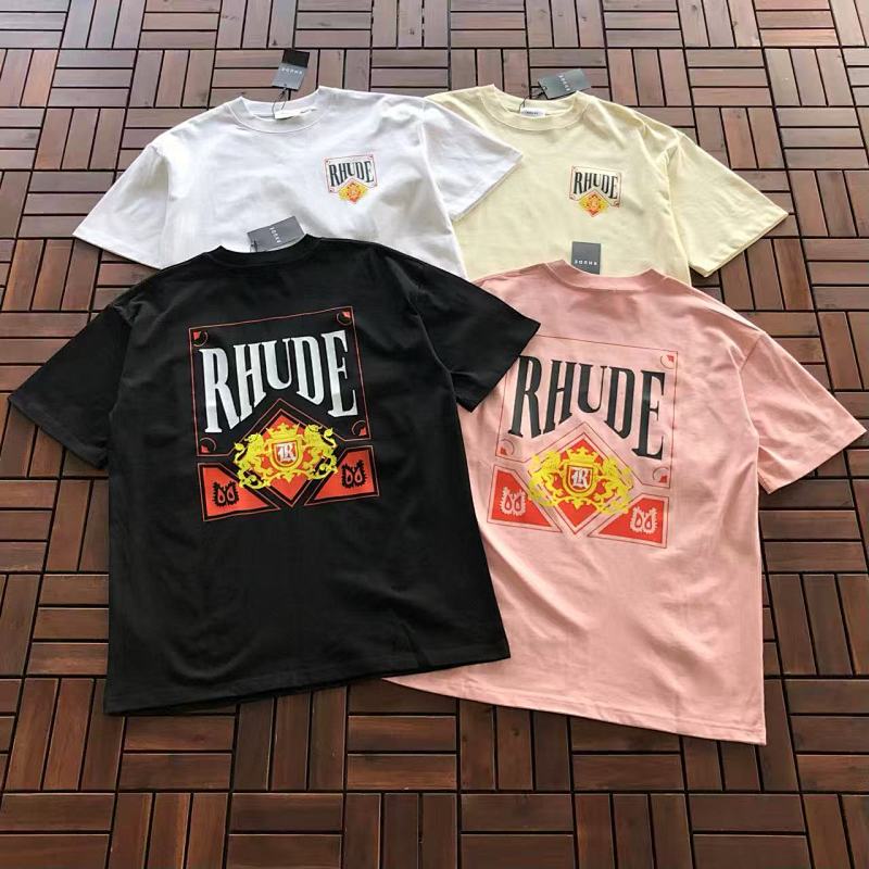 RHUDE T-SHIRT 22091665 (im 180CM 68KG iwear size M in the photo）