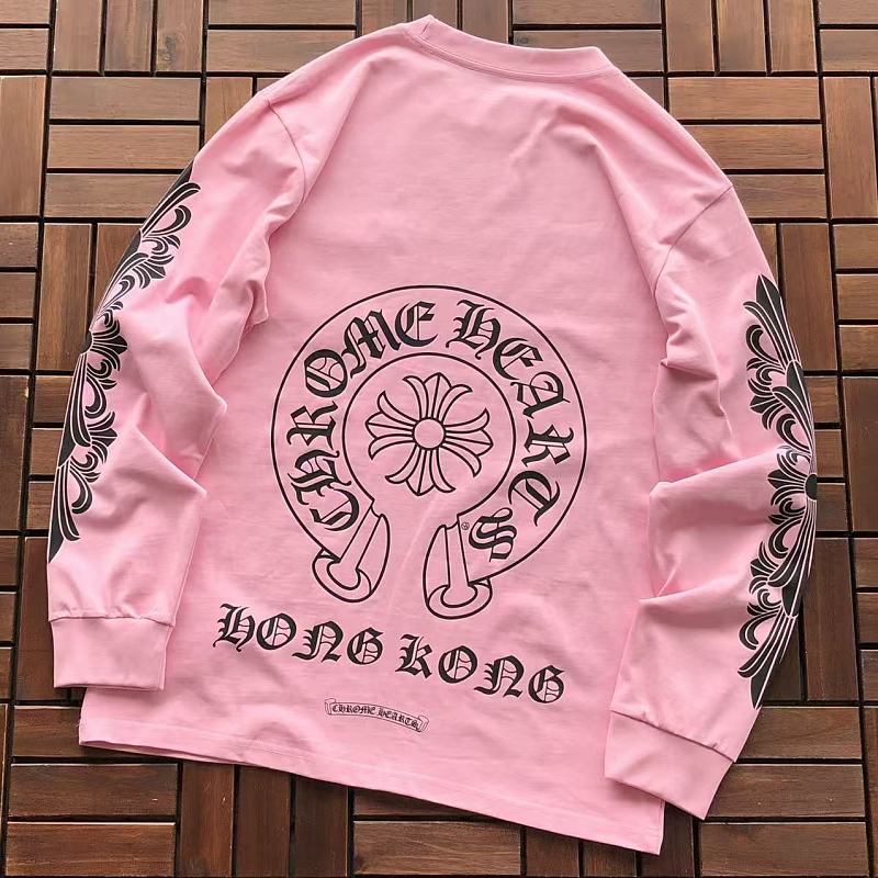 CHROME HEARTS LONG-SLEEVE 77083120 (im 185CM 70KG iwear size M in the photo)