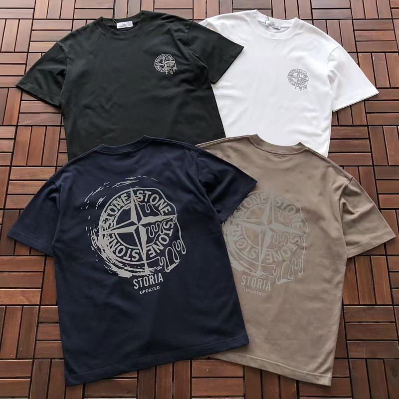 STONE ISLAND T-SHIRT 55062980 (im 185CM 70KG iwear size M in the photo)