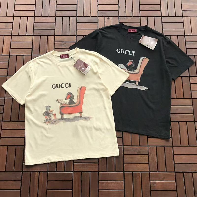 GUCCI T-SHIRT 66040210 (im 185CM 80KG iwear size M in the photo)