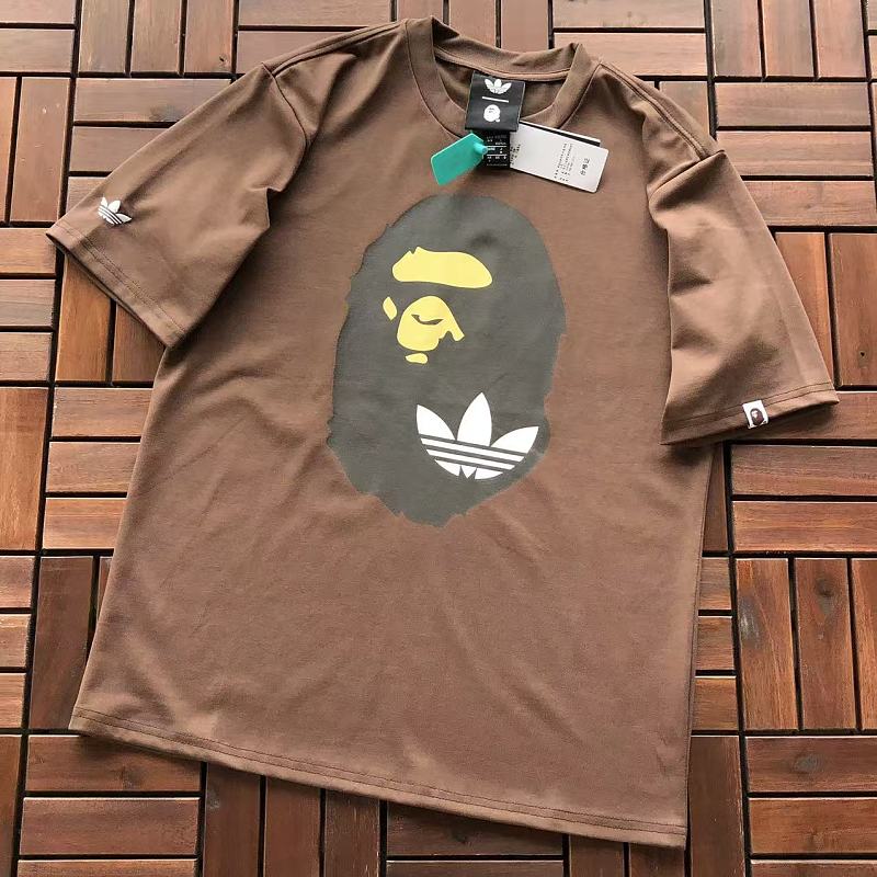 ADIDAS & BAPE T-SHIRT 88041509 (im 185CM 80KG iwear size S in the photo)