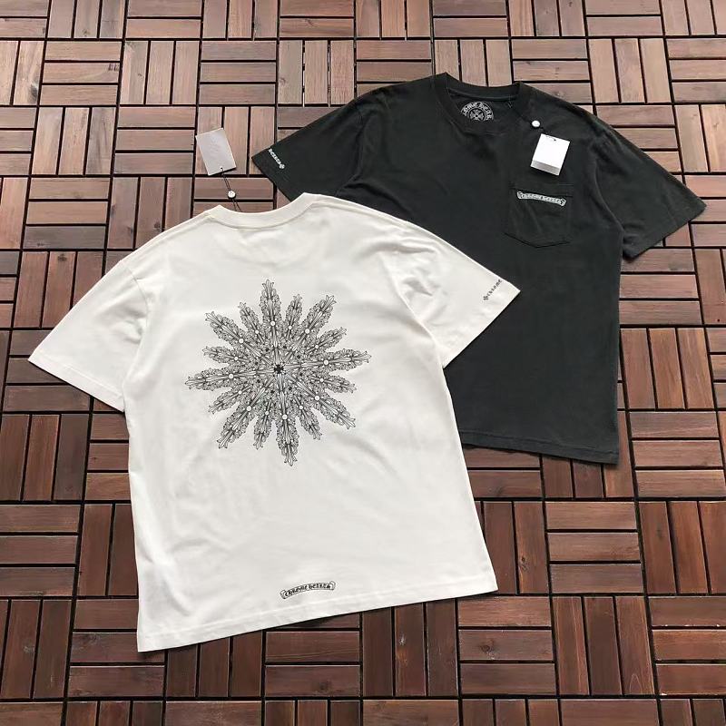 CHROME HEARTS T-SHIRT 55051447 (im 185CM 80KG iwear size M in the photo)