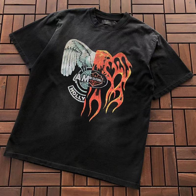 AMIRI T-SHIRT 77032509 (im 176CM 58KG iwear size M in the photo)