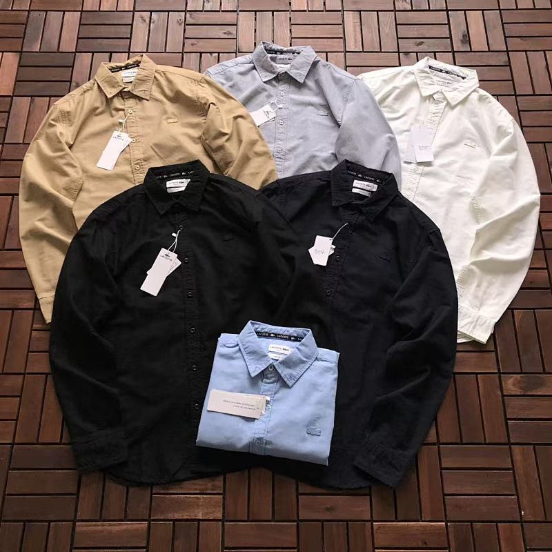 LACOSTE LONG-SLEEVE 22111947 (im 180CM 68KG iwear size L in the photo)