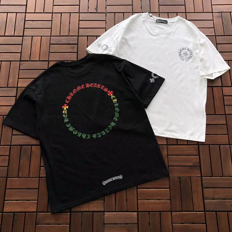 CHROME HEARTS T-SHIRT 77040818 (im 176CM 58KG iwear size M in the photo)