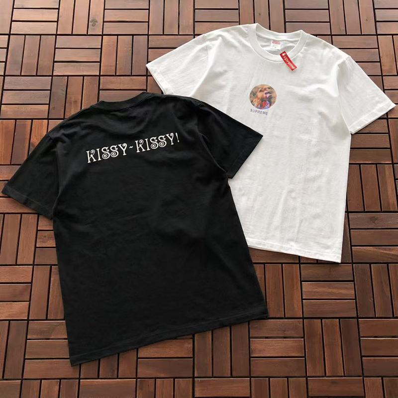 SUPREME T-SHIRT 77032426 (im 180CM 68KG iwear size M in the photo)