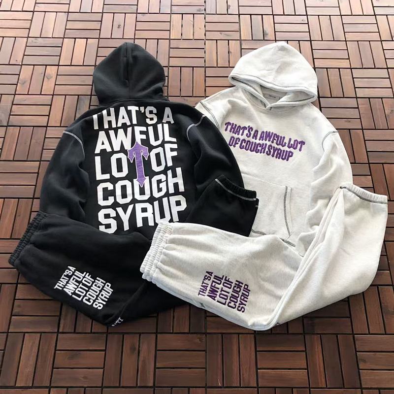 TOP PANTS TRAPSTAR HOODIE TROUSERS FLEECE 33112250
