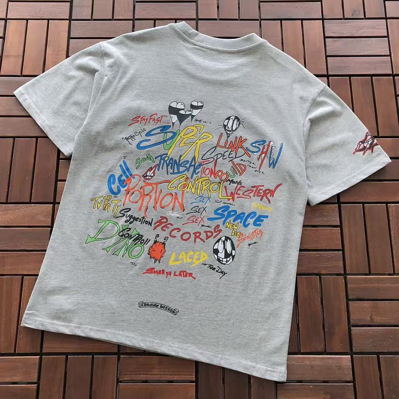 CHROME HEARTS T-SHIRT 77061565 (im 185CM 70KG iwear size M in the photo)