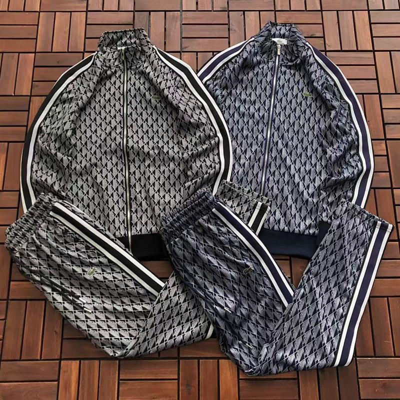 LACOSTE JACKET TROUSERS 11121730 (im 185CM 80KG iwear size L in the photo)