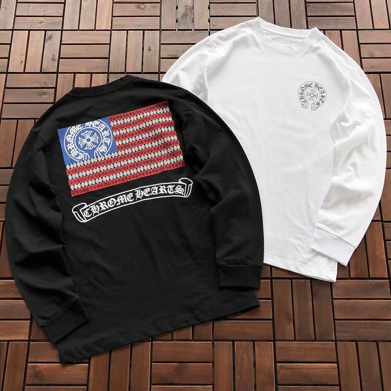 CHROME HEARTS LONG-SLEEVE 77083108 (im 185CM 70KG iwear size M in the photo)