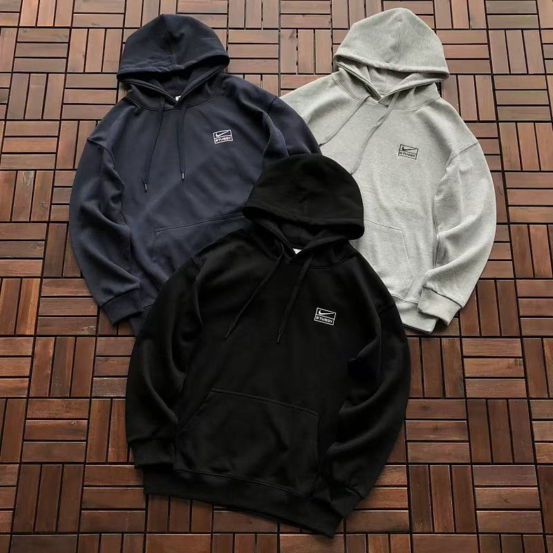 NIKE& STUSSY HOODIE 77042063 (im 185CM 80KG iwear size M in the photo)
