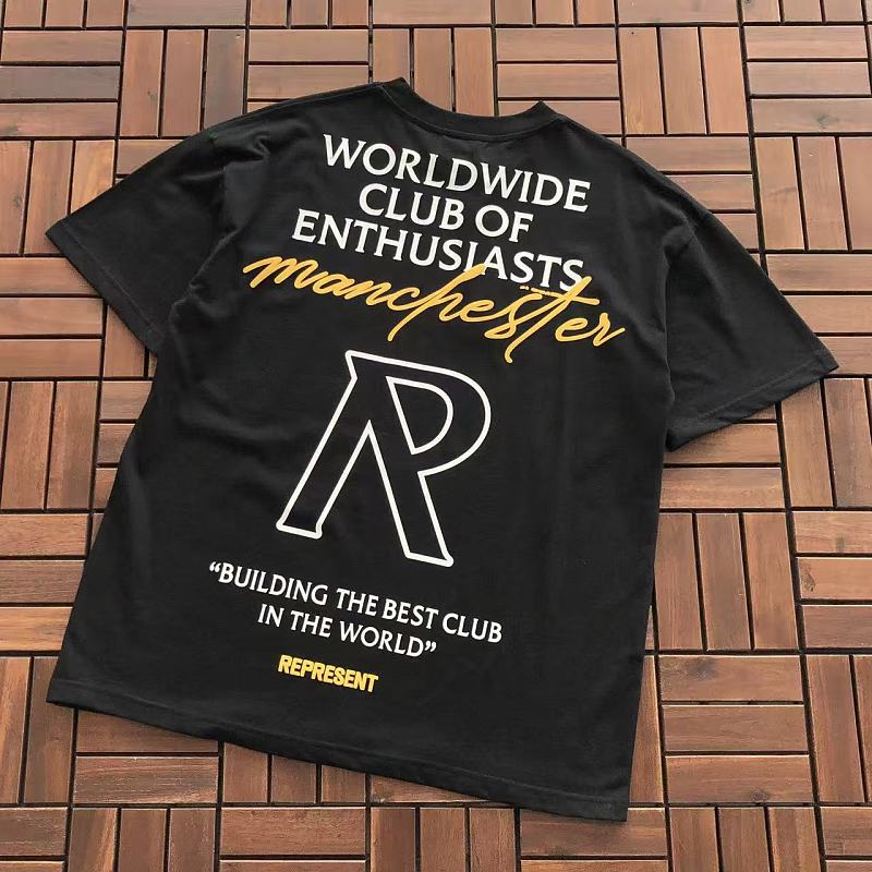 REPRESENT T-SHIRT 77071213 (im 185CM 70KG iwear size L in the photo)