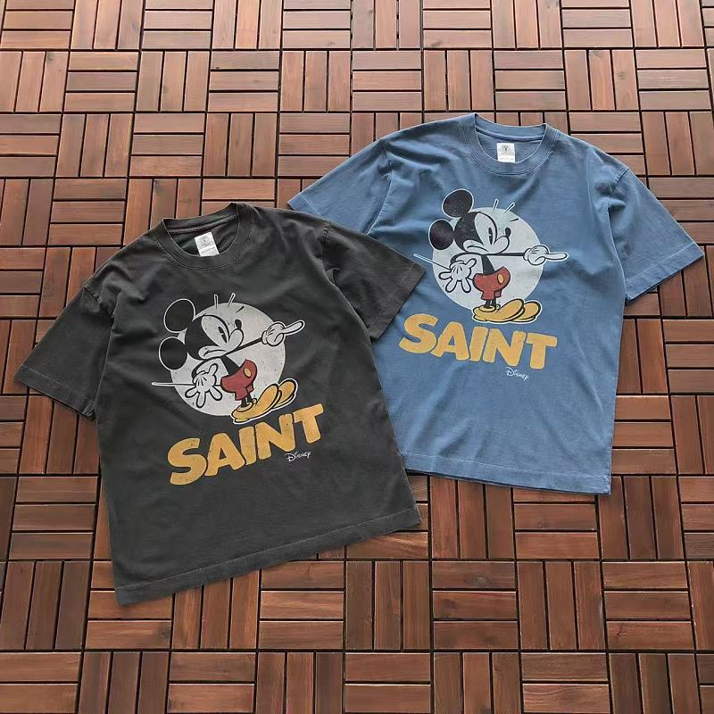 SAINT MICHAEL & DISNEY T-SHIRT 55041754 (im 185CM 70KG iwear size S in the photo)
