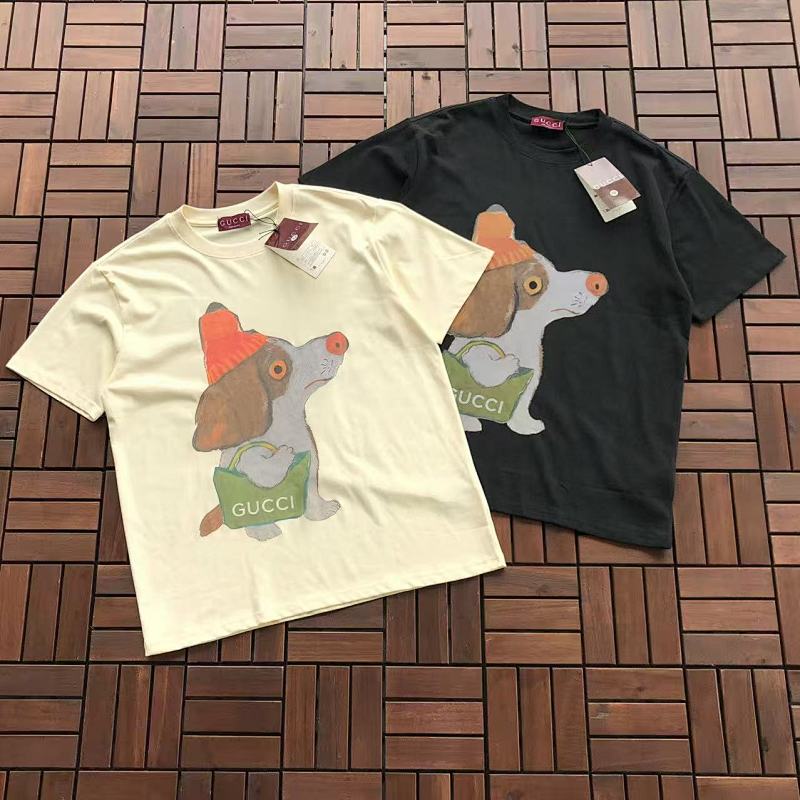 GUCCI T-SHIRT 66040209 (im 185CM 80KG iwear size M in the photo)