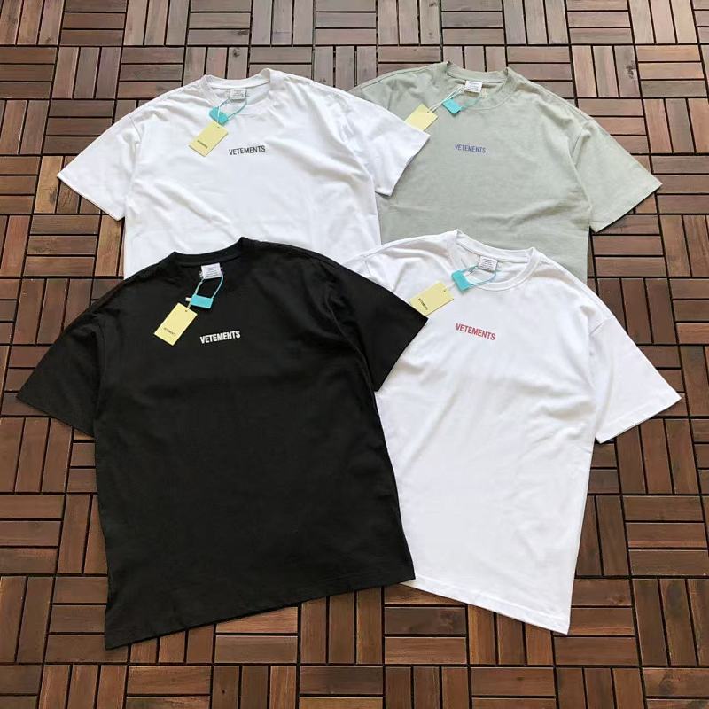 VETEMENTS T-SHIRT 66012538 (im 176CM 58KG iwear size M in the photo)