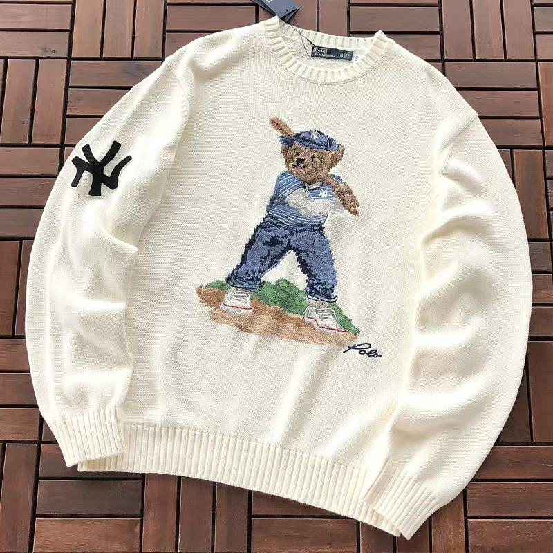 RALPH LAUREN & MLB SWEATER 66070517 (im 185CM 80KG iwear size XL in the photo)