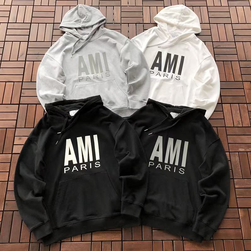 AMI HOODIE 55080238 (im 185CM 80KG iwear size S in the photo)