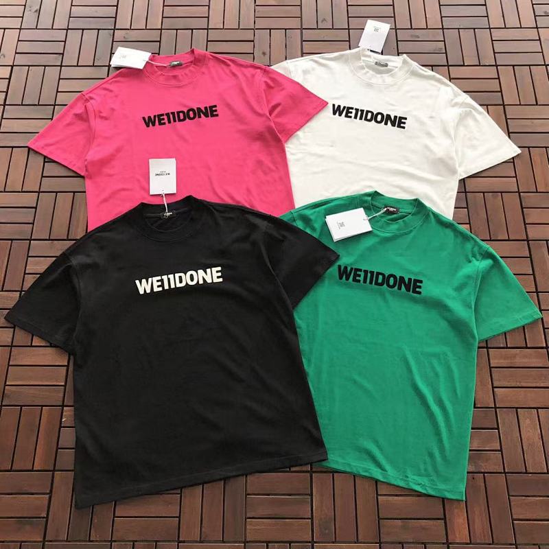 WE11DONE T-SHIRT 55040903 (im 185CM 70KG iwear size S in the photo)