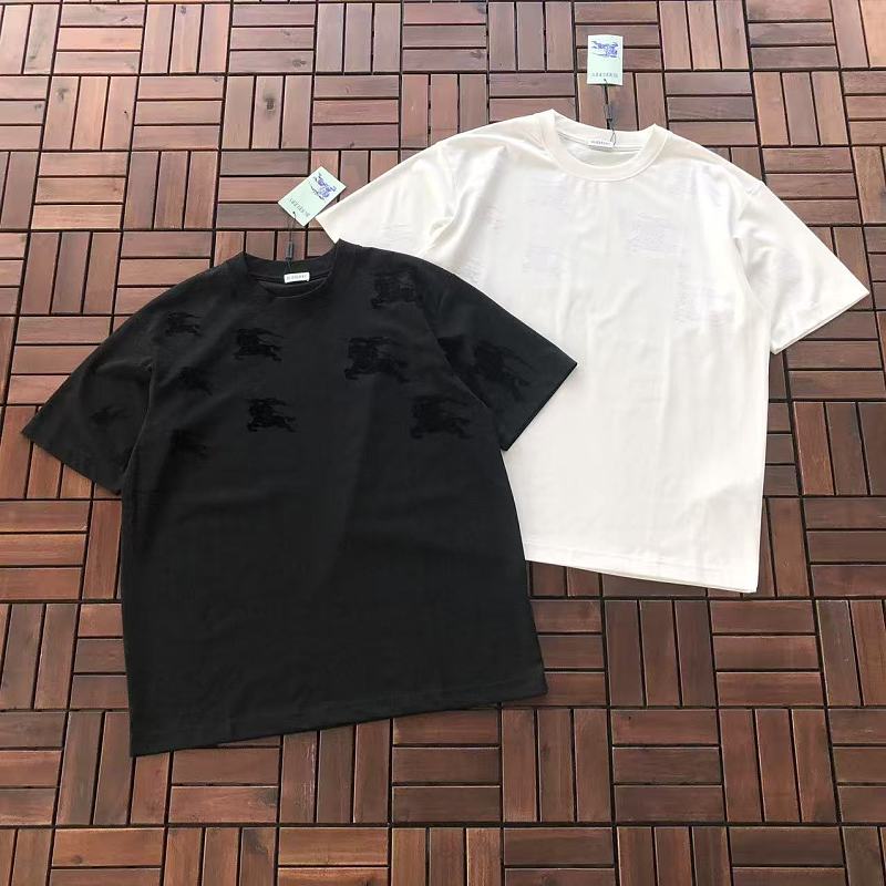 BURBERRY T-SHIRT 55070840 (im 185CM 70KG iwear size L in the photo)