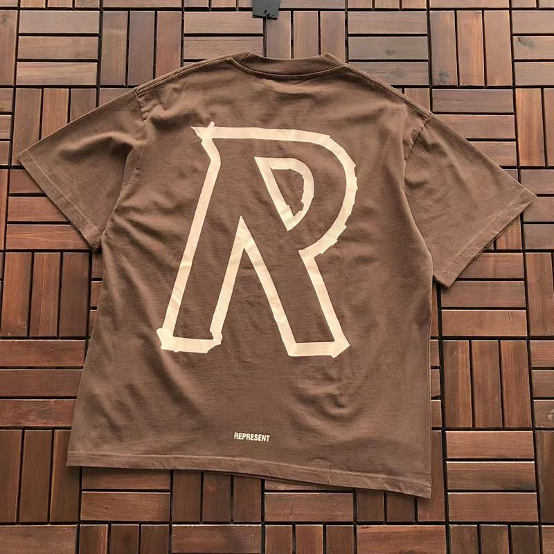 REPRESENT T-SHIRT 66030403 (im 176CM 58KG iwear size M in the photo)