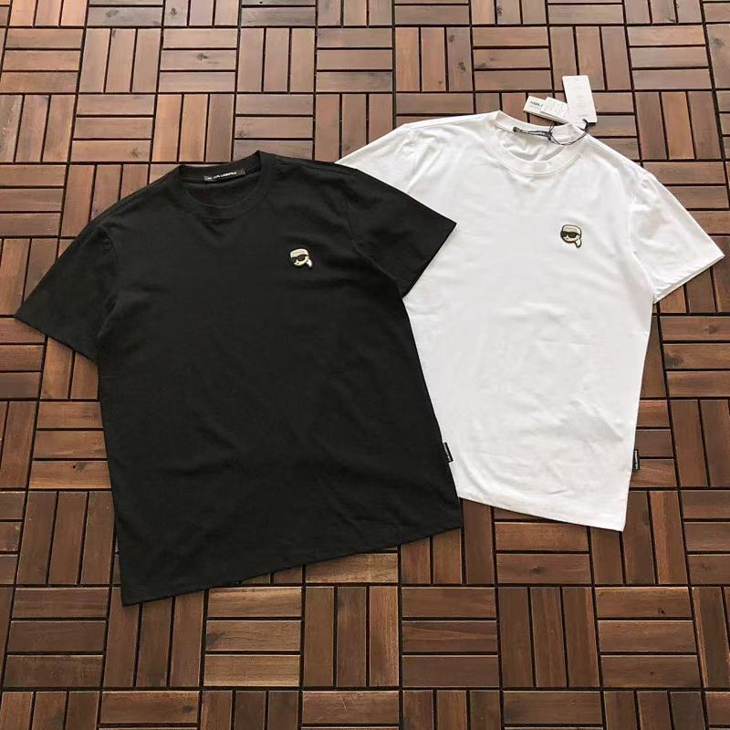KARL LAGERFELD T-SHIRT 55011842 (im 180CM 68KG iwear size L in the photo)