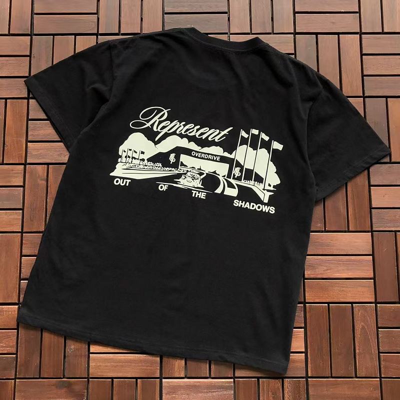 REPRESENT T-SHIRT 66061461 (im 185CM 80KG iwear size M in the photo)