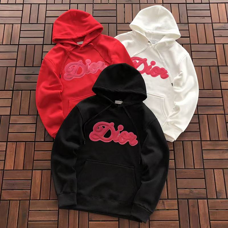 DIOR HOODIE FLEECE 22113042 (im 176CM 58KG iwear size M in the photo)