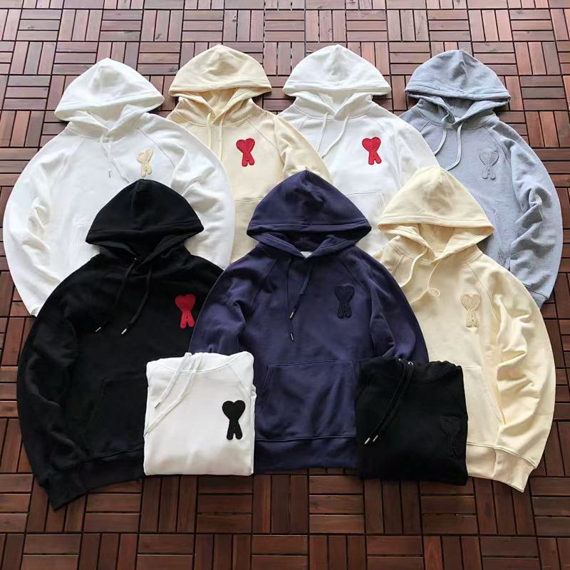 AMI HOODIE 22091654 (im 180CM 68KG iwear size M in the photo）