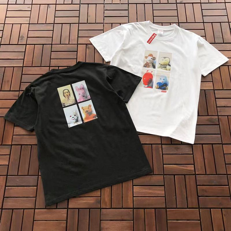 SUPREME T-SHIRT 55022763 (im 176CM 58KG iwear size M in the photo)