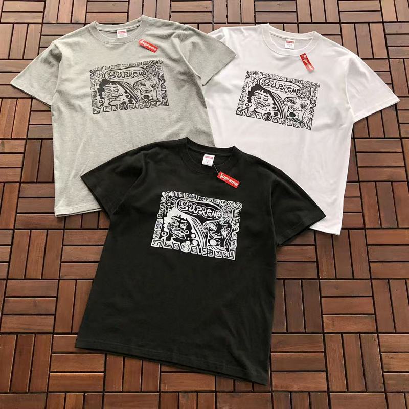 SUPREME T-SHIRT 55022849 (im 180CM 68KG iwear size M in the photo)