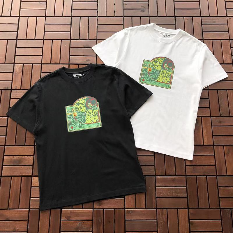 CARHARTT T-SHIRT 55041416 (im 185CM 80KG iwear size M in the photo)