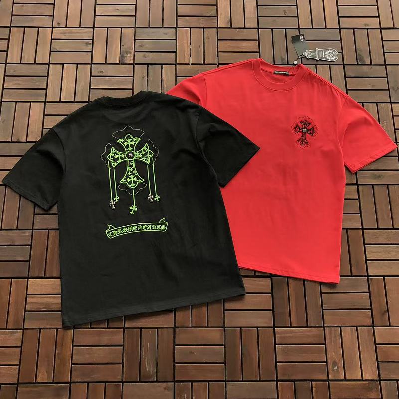 CHROME HEARTS T-SHIRT 66042414 (im 185CM 80KG iwear size M in the photo)