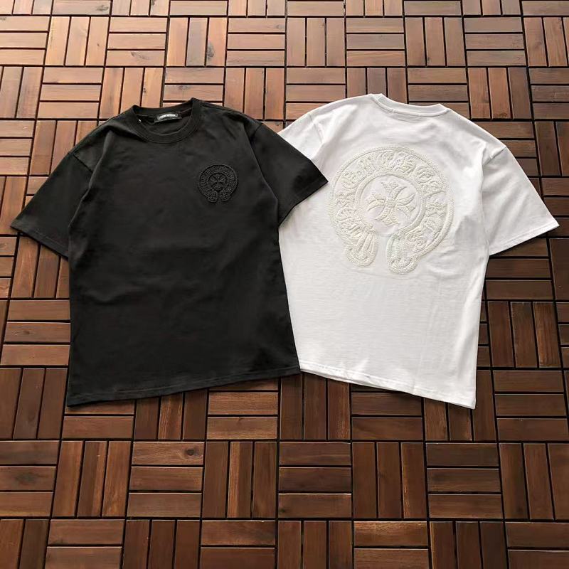 CHROME HEARTS T-SHIRT 11092534 (im 180CM 68KG iwear size S in the photo)