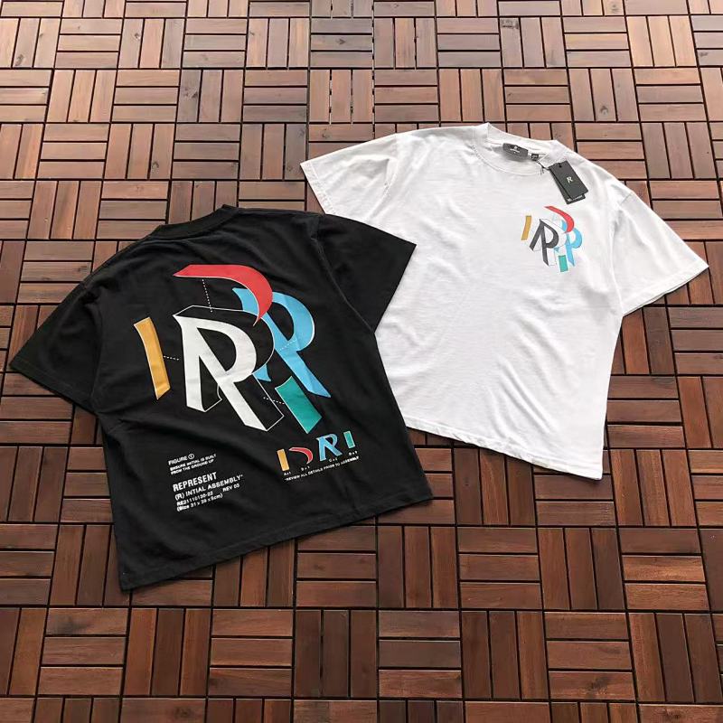 REPRESENT T-SHIRT 66030460 (im 176CM 58KG iwear size M in the photo)